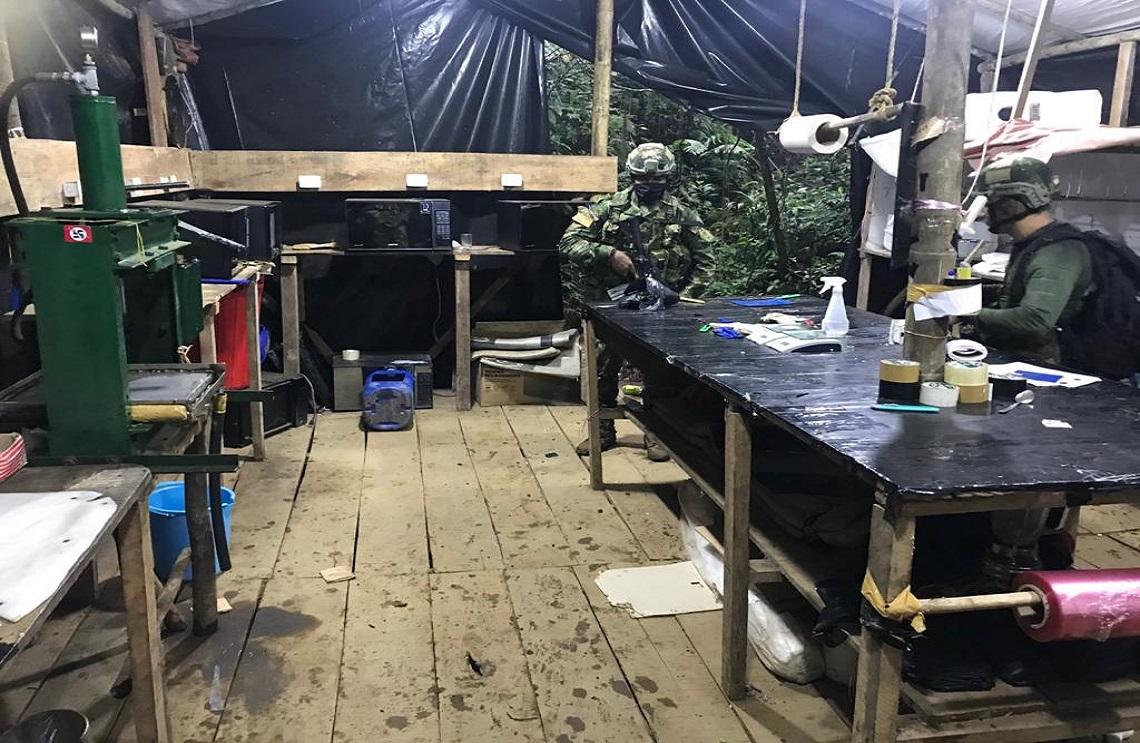 Neutralizado laboratorio con 1.696 kilos de clorhidrato de cocaína en el Valle del Cauca