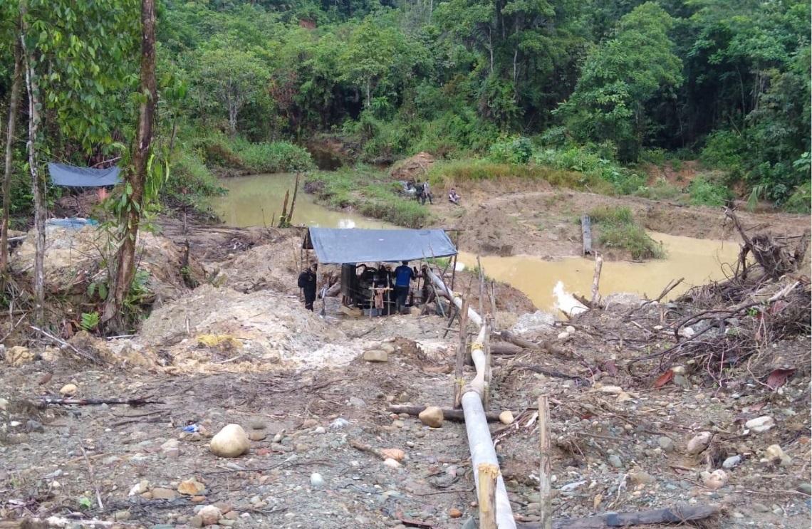 Fuerzas Militares propinan golpe a la minería ilegal en Chocó