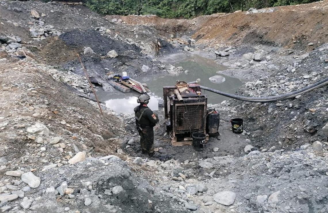 Fuerza Pública afecta finanzas de Grupo Armado Organizado residual, en Antioquia