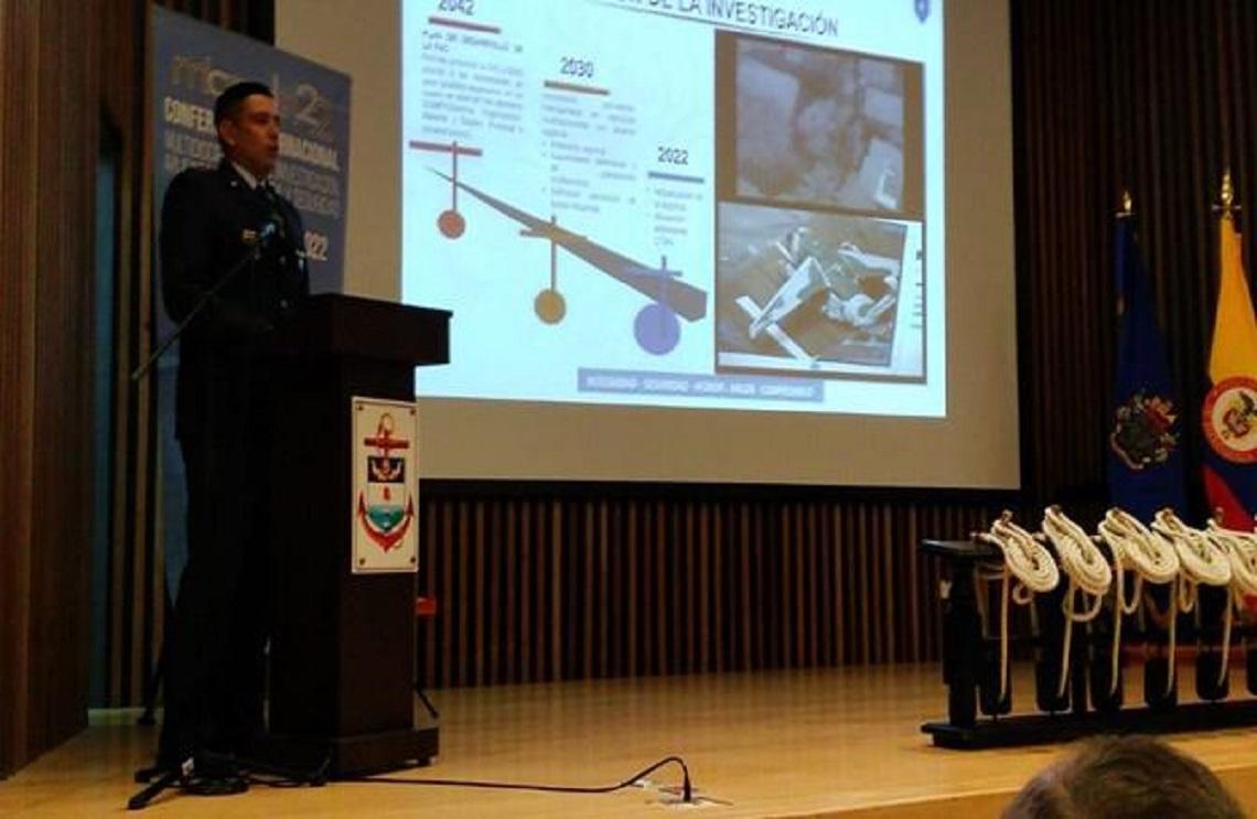Maestría en Ciencias Militares Aeronáuticas EPFAC, presente en conferencia internacional