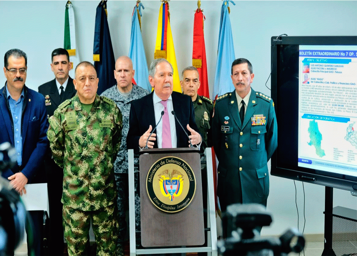 Fuerza Pública neutralizó a alias ‘Pácora’, máximo cabecilla de ‘Los Pelusos’