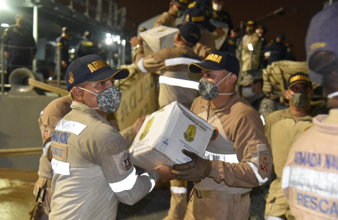 Fuerzas Militares de Colombia comprometidas con la población afectada por el huracán Iota