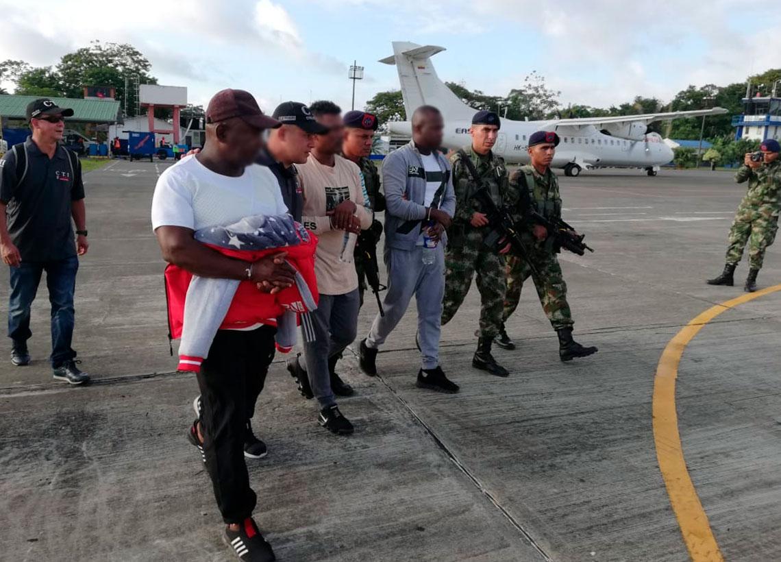 Fuerzas Militares y Fiscalía capturan 8 individuos requeridos en extradición