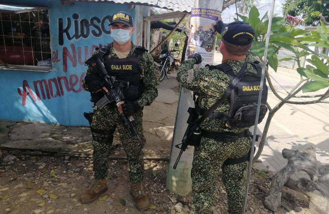 Así avanza el Plan de Intervención de los Gaula Militares en el territorio nacional