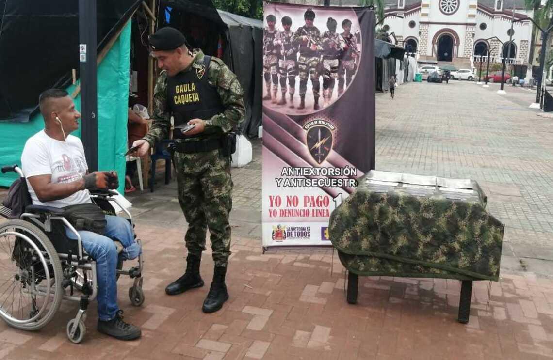 57.594 personas beneficiadas con jornadas de prevención de los GAULA Militares en primer trimestre de 2023