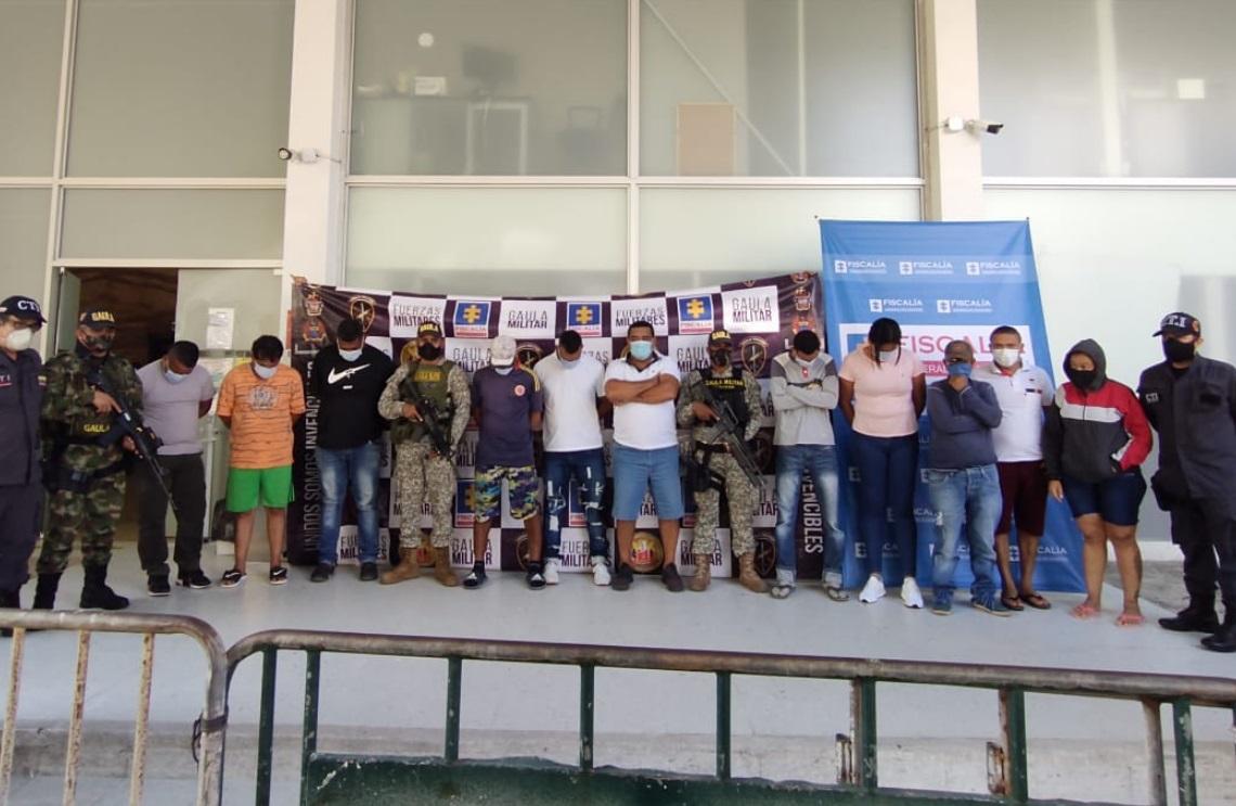 Los Gaula Militares capturan a 111 delincuentes, en el mes de noviembre
