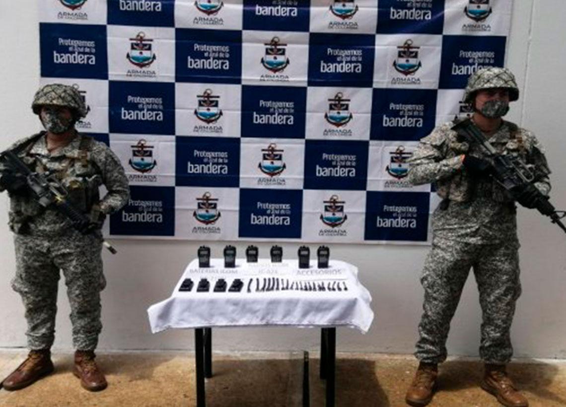 Incautado material de comunicaciones en Puerto Leguízamo, Putumayo