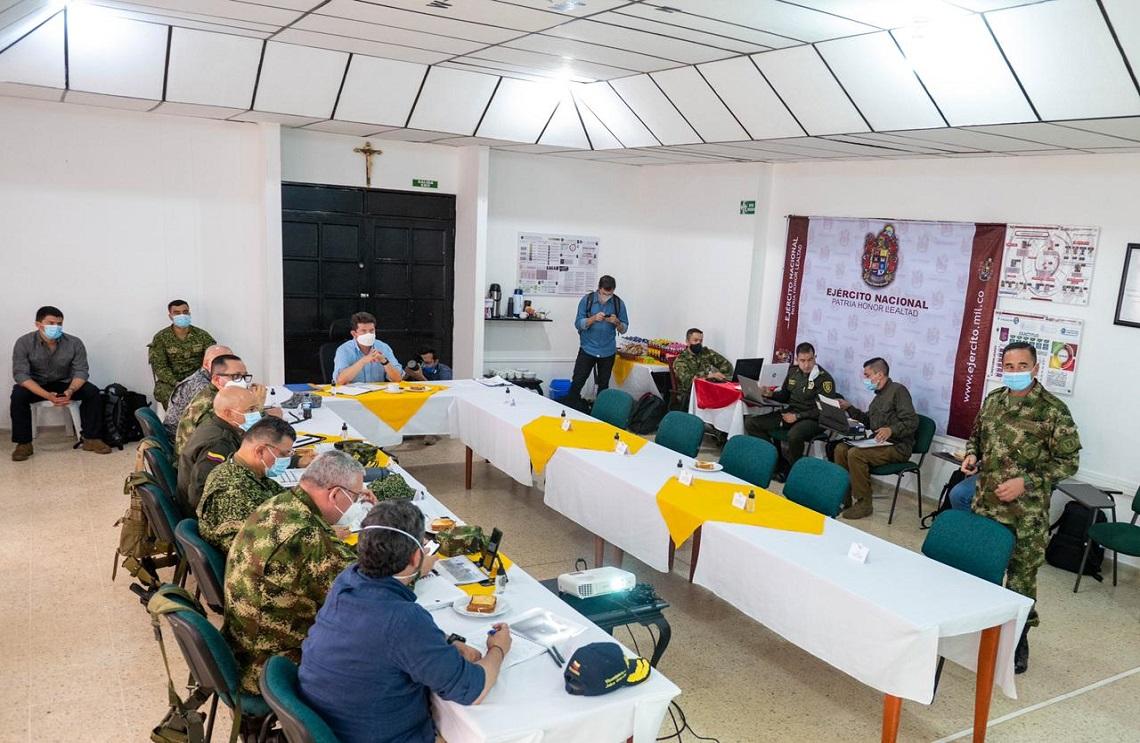 "Sin tregua estaremos en la defensa del Vichada: Ministro de Defensa
