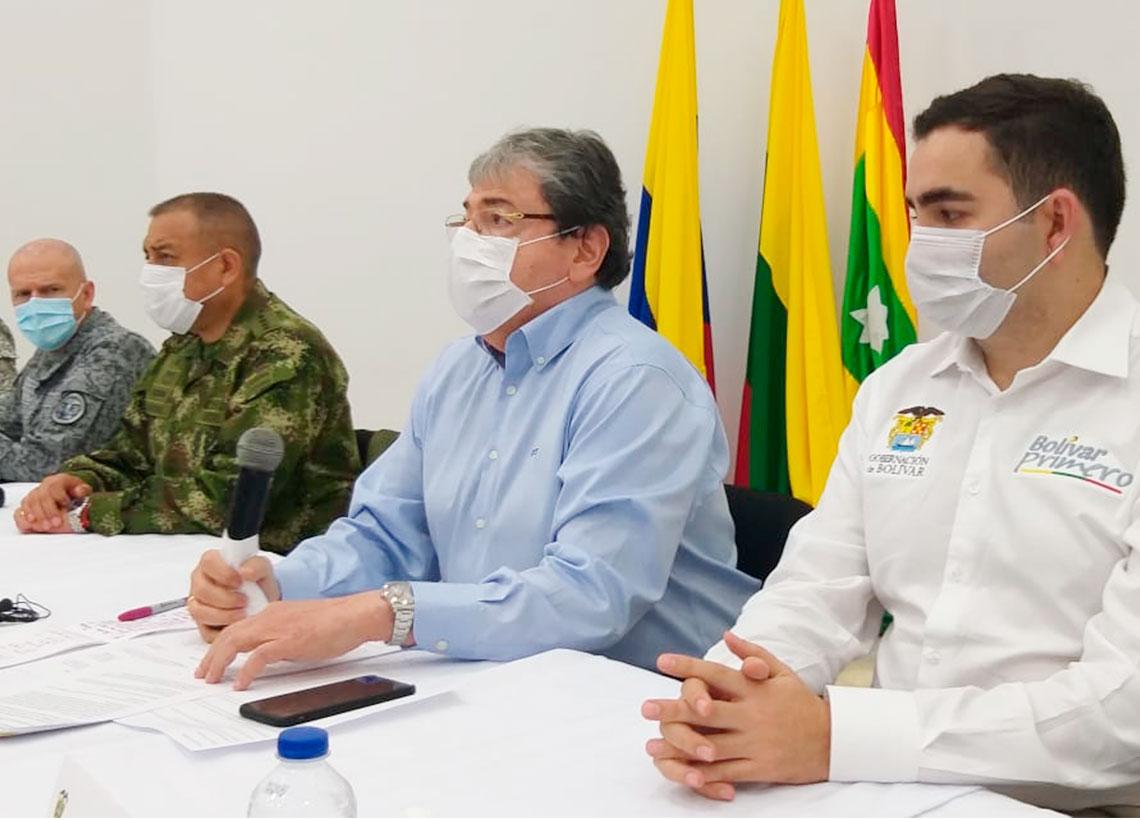 Mindefensa anunció una Fuerza de Tarea en Montes de María para combatir el crimen organizado