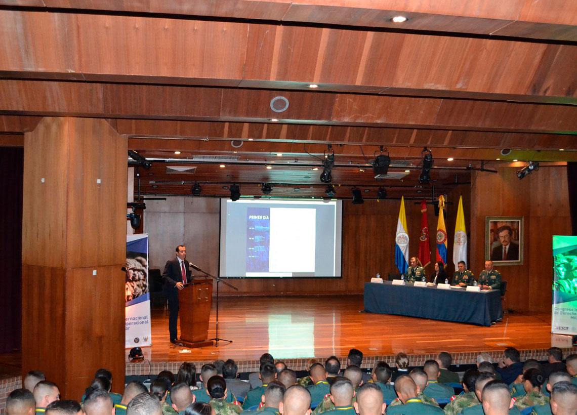 Inicia el II Congreso Internacional de Derecho Operacional Militar