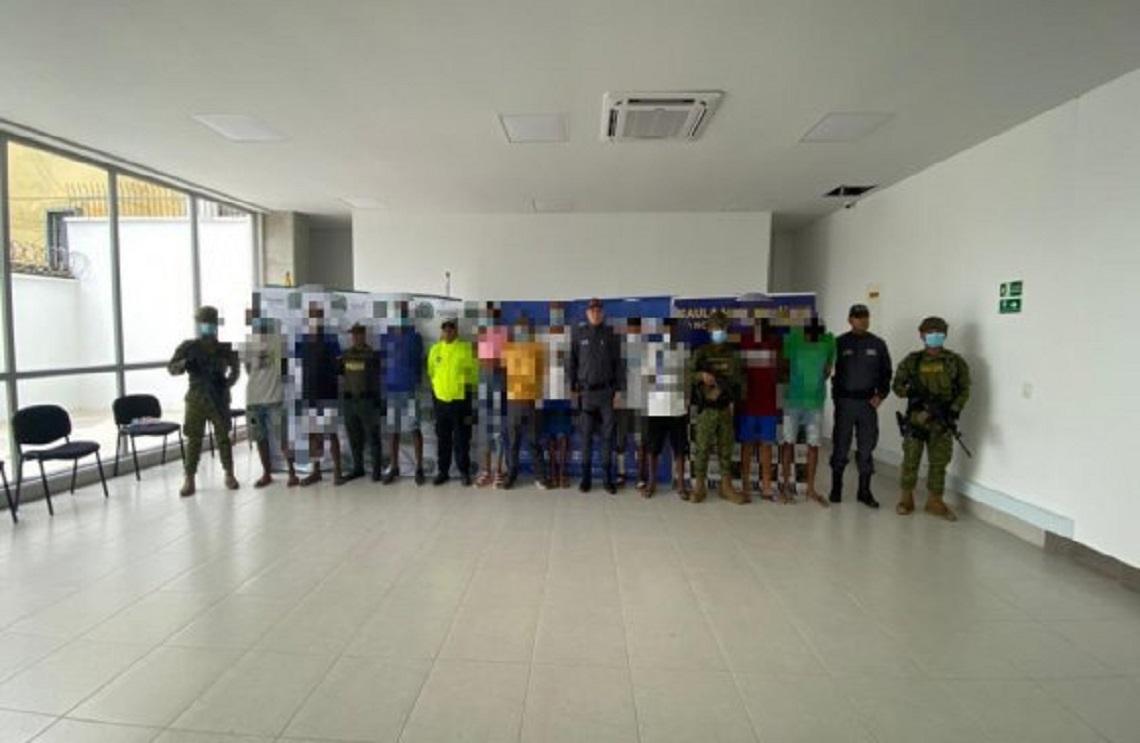 Capturados 10 presuntos integrantes del GAO Clan del Golfo en Sucre