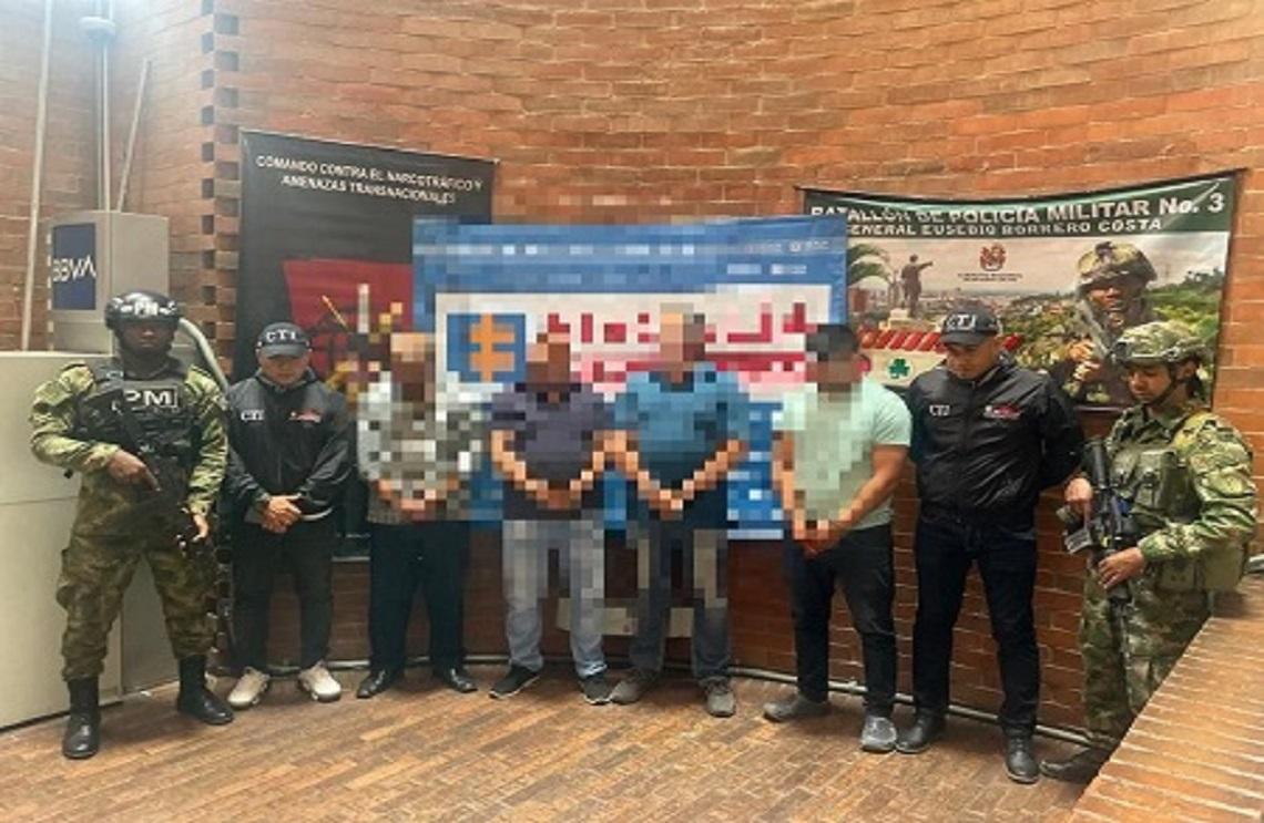 Capturados 4 integrantes del GAO residual ‘Dagoberto Ramos’, encargados del tráfico de drogas a otros países