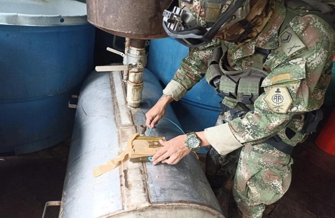 Ejército Nacional destruye más de 10 toneladas de clorhidrato de cocaína en Cauca, Nariño y Valle del Cauca