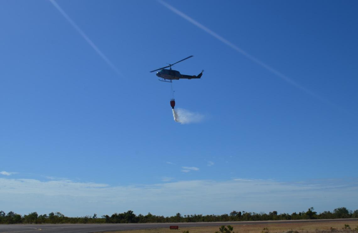 Entrenamientos Bambi Bucket para afrontar la temporada de incendios