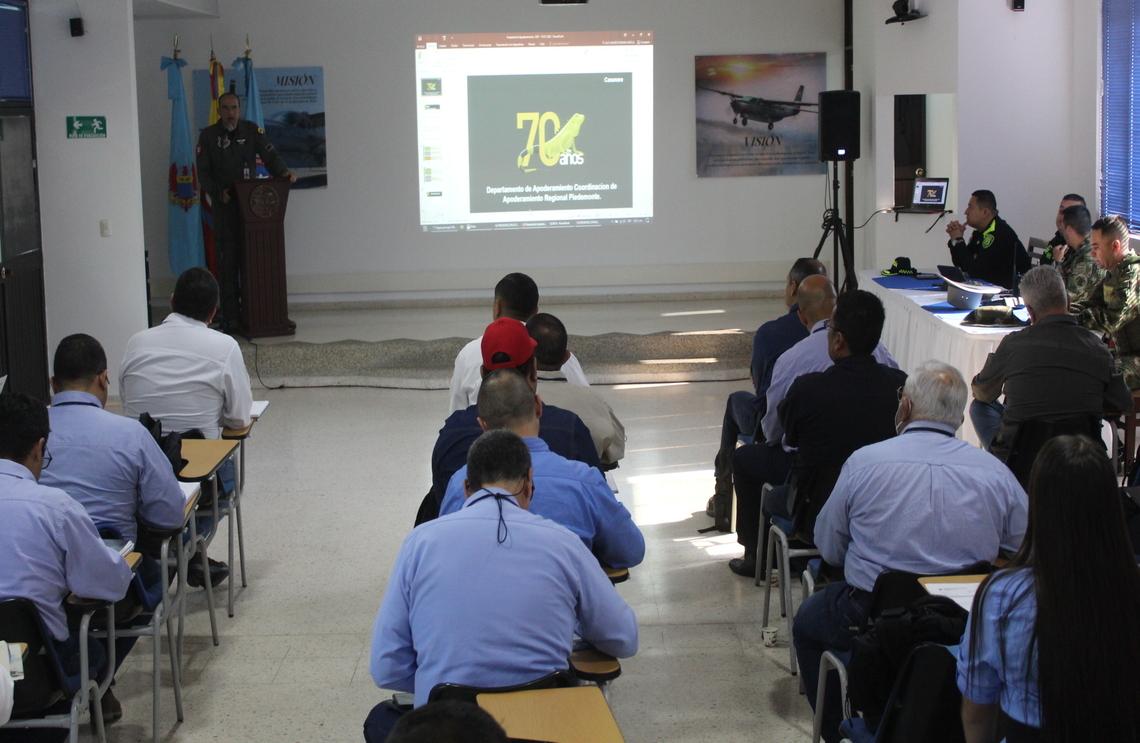  Comité de Seguridad Petrolera se llevó a cabo en el Grupo Aéreo del Casanare