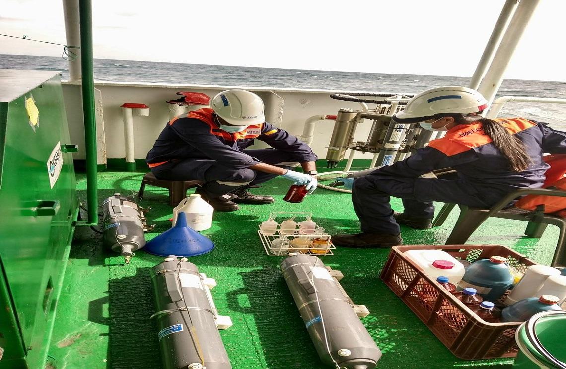 Con éxito Finalizó la XXV expedición del Crucero Oceanográfico ERFEN