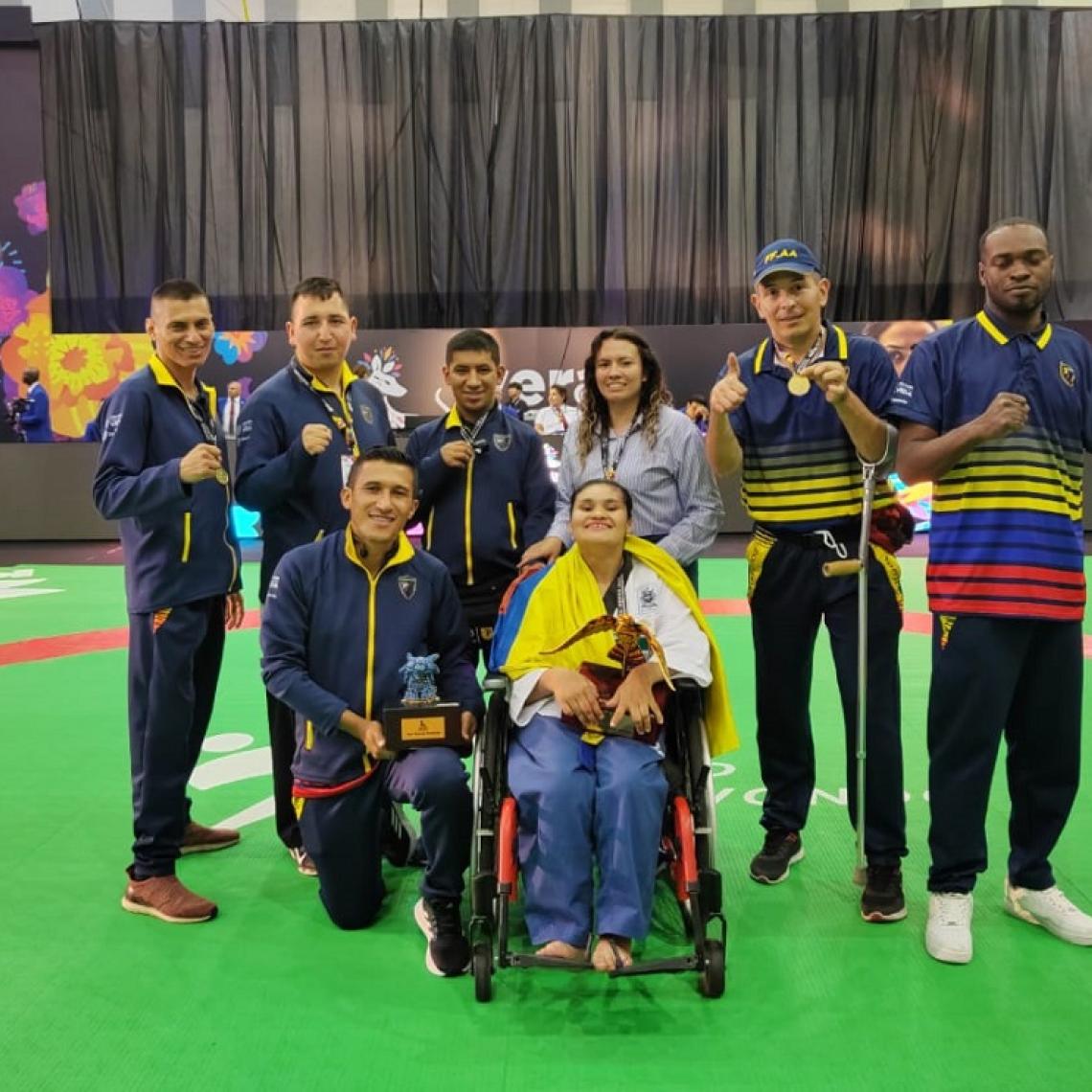 Selección Para Taekwondo de Colombia obtiene 3 medallas de oro y una de plata en Veracruz 2023 