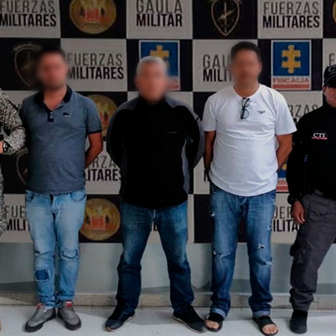 Armada de Colombia captura 3 cabecillas al servicio del Clan del Golfo