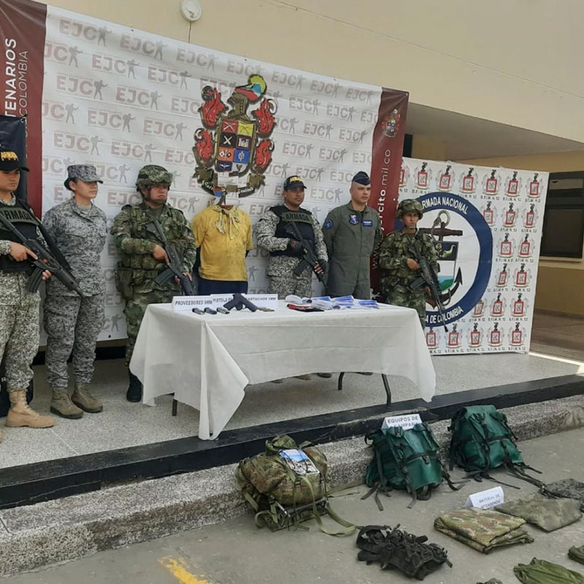 Armada, Ejército y Fuerza Aérea capturan a presunto miembro del Eln en Arauca
