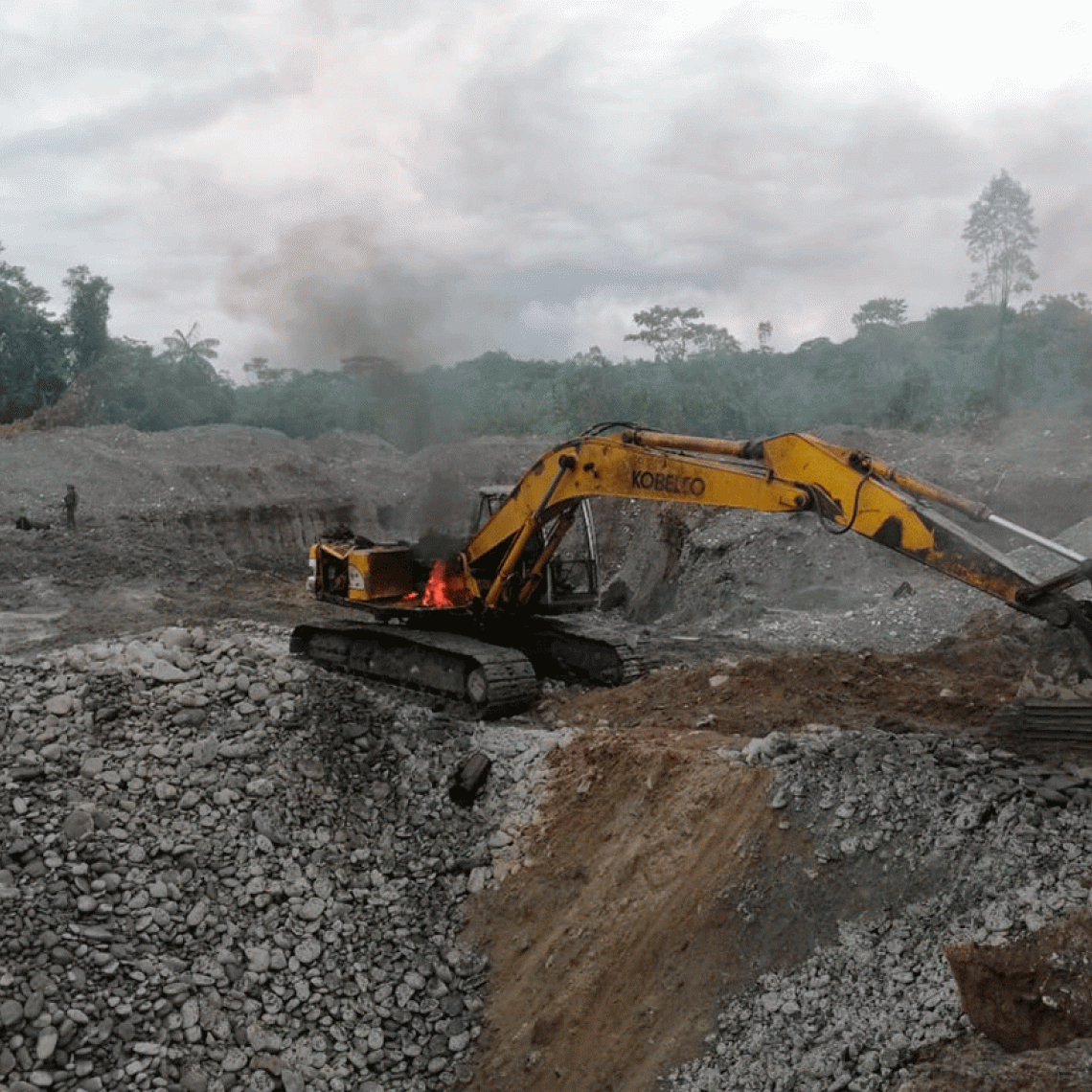 Fuerzas Militares y Policía para debilitan las fuentes de financiación de los Grupos Armados Organizados que delinquen en la región del Pacífico colombiano