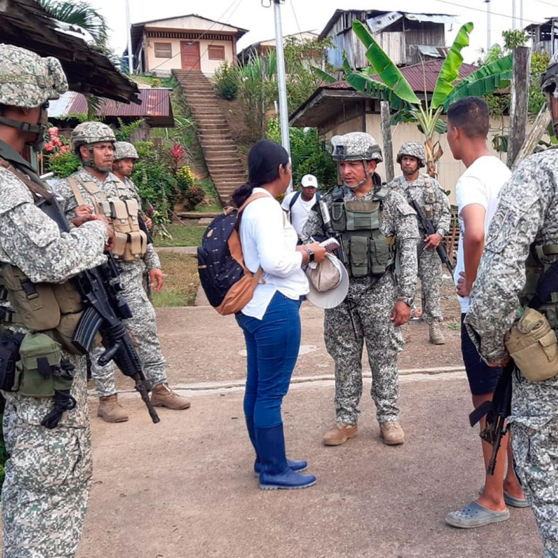 Fuerzas Militares garantizarán seguridad para el retorno de familias desplazadas a las veredas del río Chagüí