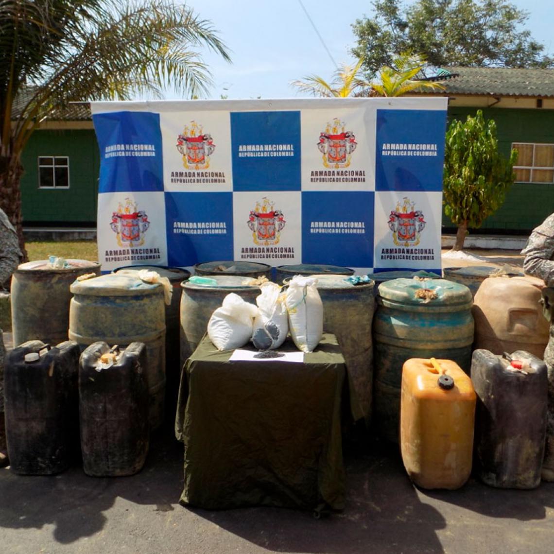 Armada de Colombia incauta 150 kilogramos de coltán en el Vichada