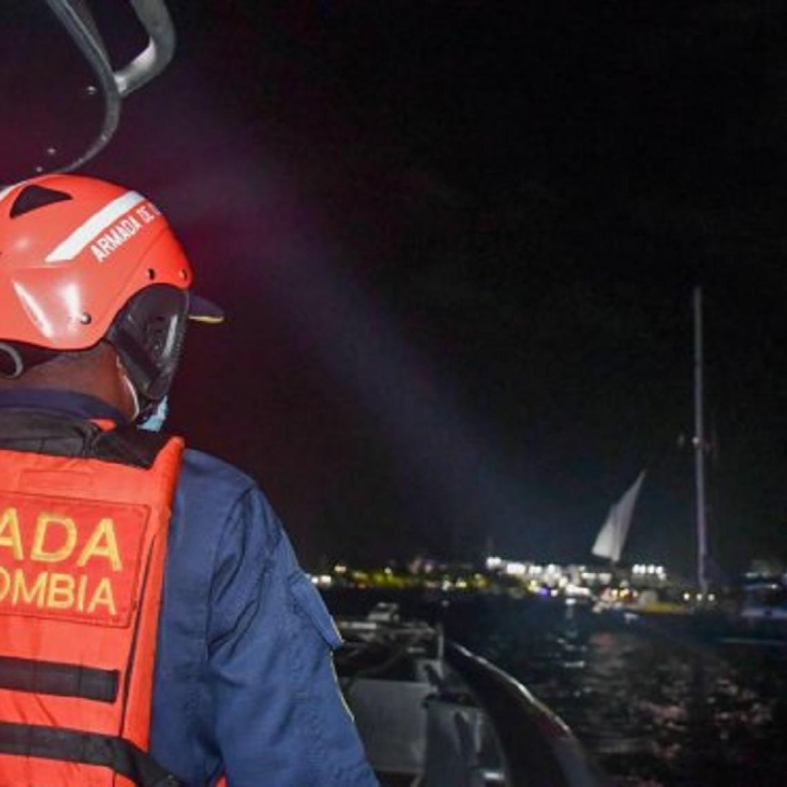 Armada de Colombia rescata a ciudadano croata que se encontraba a la deriva