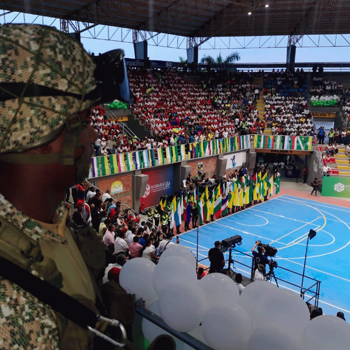 Fuerza Pública fortalece dispositivos de seguridad durante los Juegos Departamentales y Paradepartamentales
