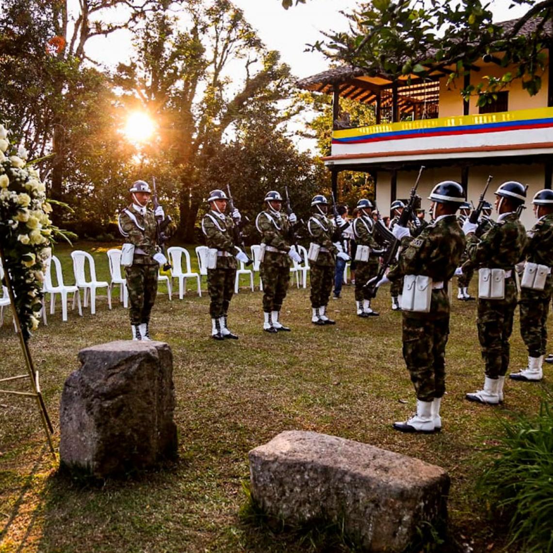 El Ejército Nacional conmemoró los 206 años de la Batalla de Calibío