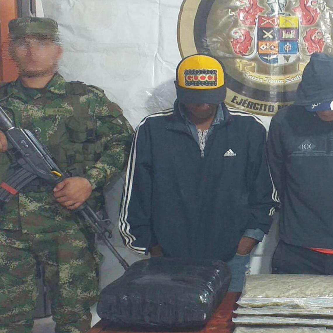Acción contra el microtráfico permite la incautación de ocho kilos de marihuana