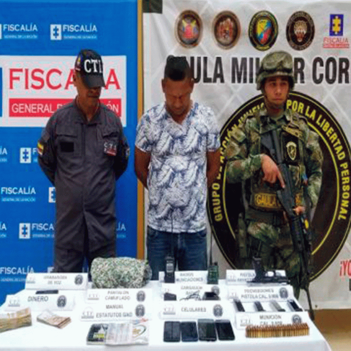 Ejército capturó a alias ‘Carlitos’, responsable de desplazamientos forzados en Tarazá y Cáceres, Antioquia