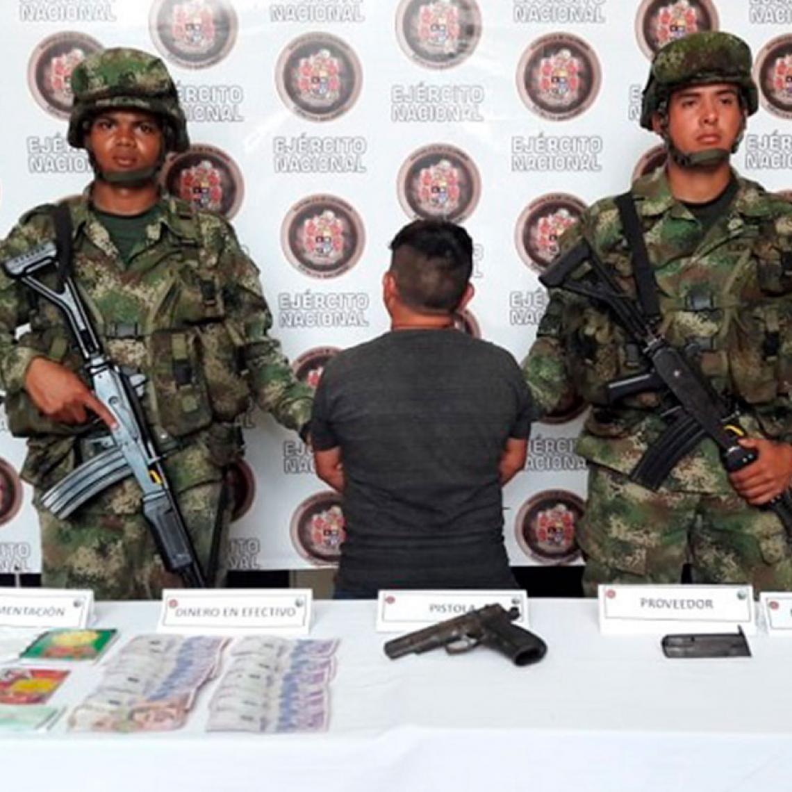 Capturado alias 'Kevin', cabecilla de la red de apoyo del Grupo Armado residual de la Estructura Primera