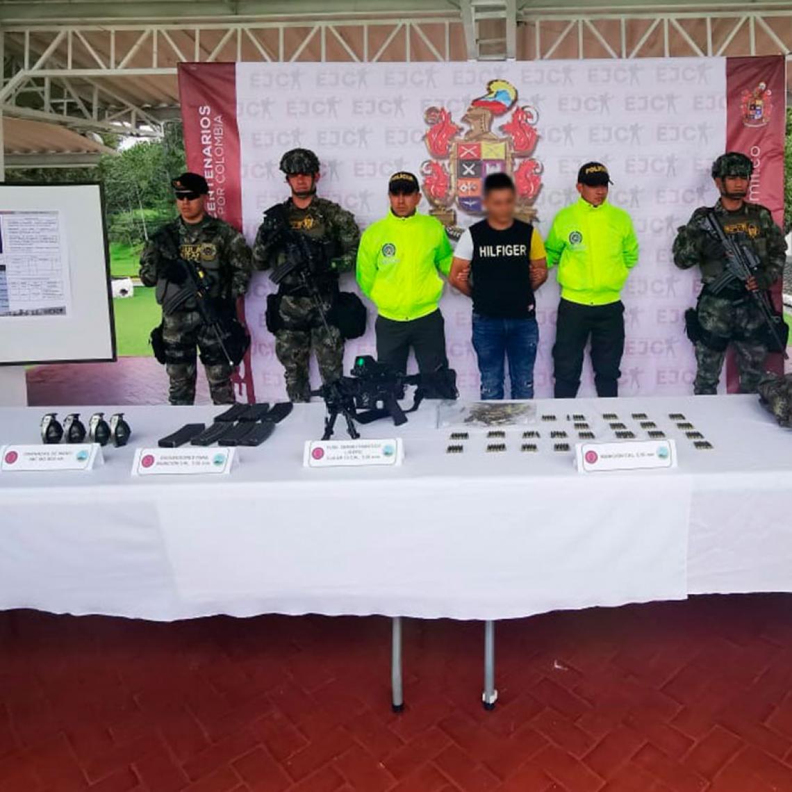 Ejército Nacional captura a alias ‘Mauricio Córdoba’, cabecilla del frente ‘Carlos Patiño’