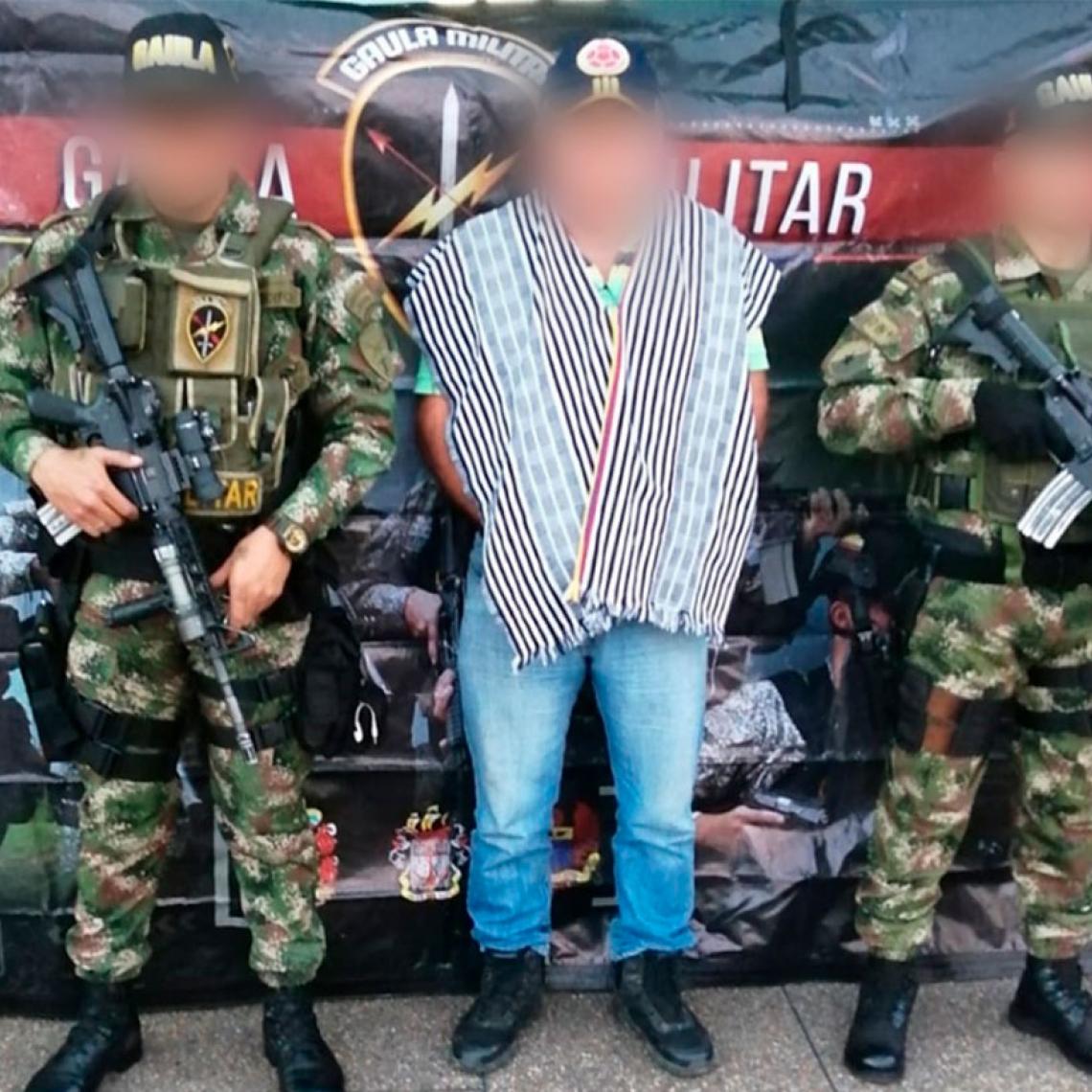 Gaula Militar Cundinamarca capturó en Caquetá a alias ‘Canas’
