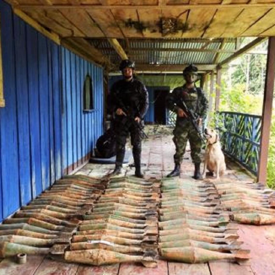 Ejército destruyó en Putumayo laboratorio que producía 3.000 kilogramos semanales de clorhidrato de cocaína
