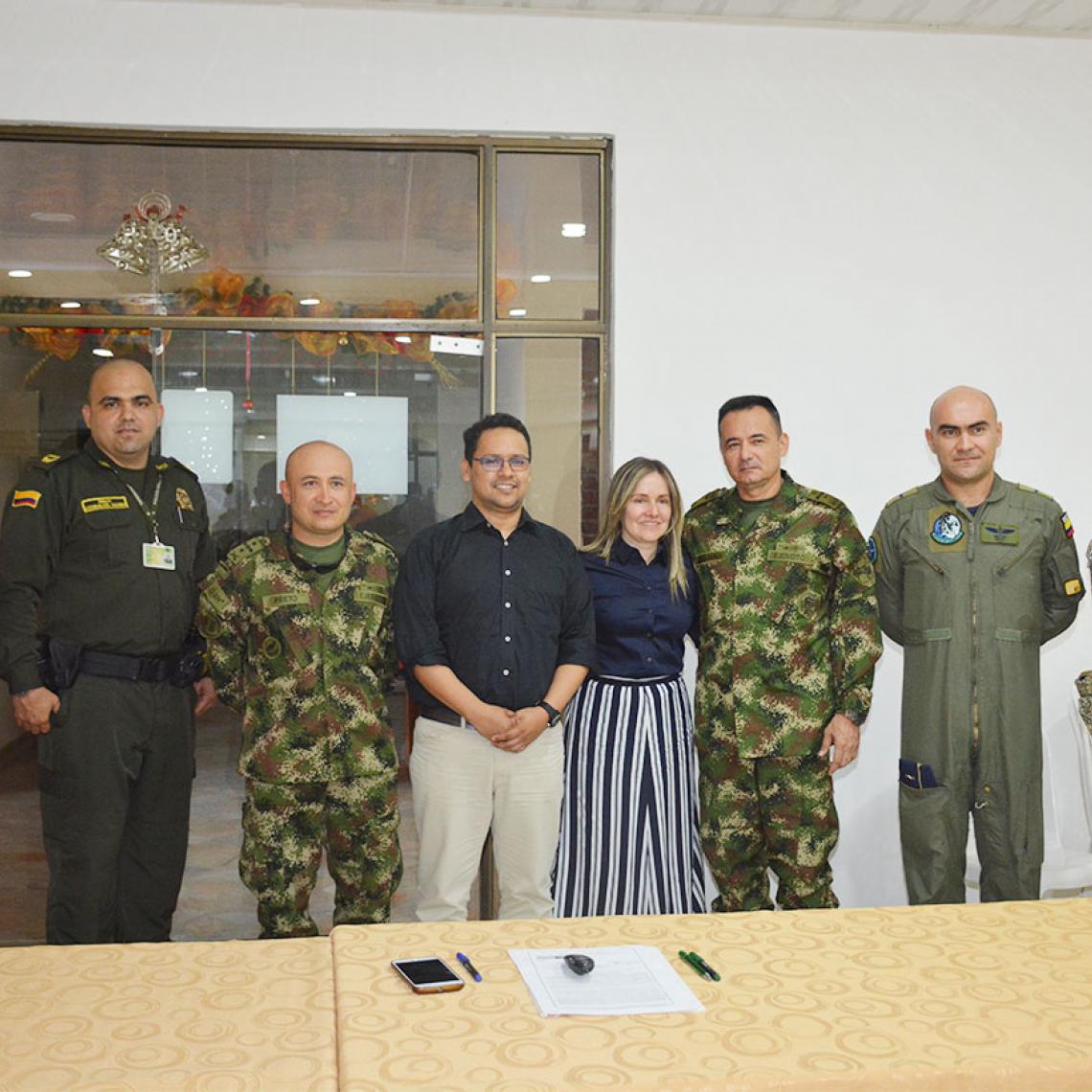 Fuerza Pública acompaña proceso de restitución de tierras para el 2020 en Arauca
