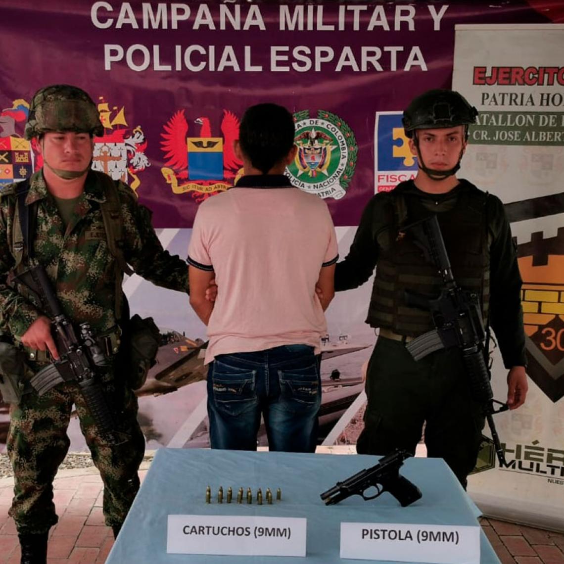 En Norte de Santander son capturados presuntos integrantes del Grupo Armado Organizado residual