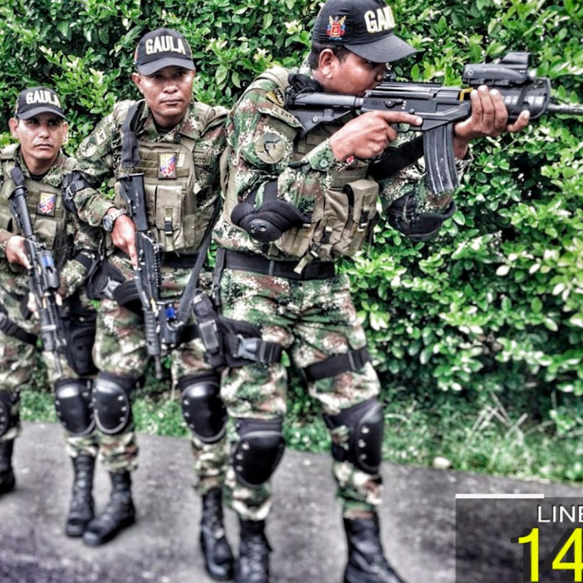 Gaula Militares en operaciones de seguridad y prevención contra el secuestro y extorsión