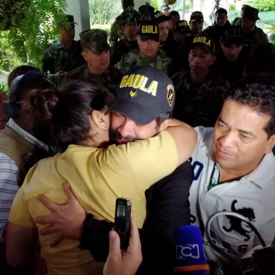Gaula Militar del Ejército rescata empresario en el municipio de Buenos Aires Cauca