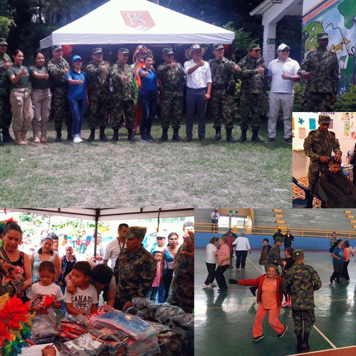 Ejército Nacional entrega salud y bienestar más de 800 personas de Cundinamarca