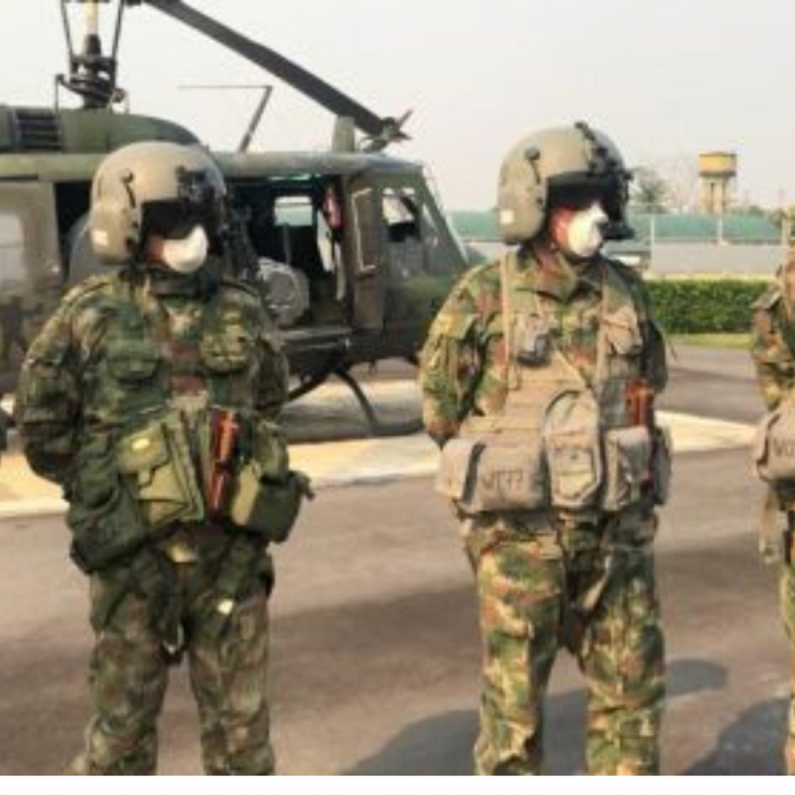Pilotos aviación Ejercito listos para operación San Roque