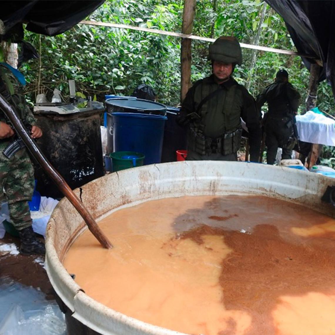 Golpeada estructura del Eln dedicada al narcotráfico