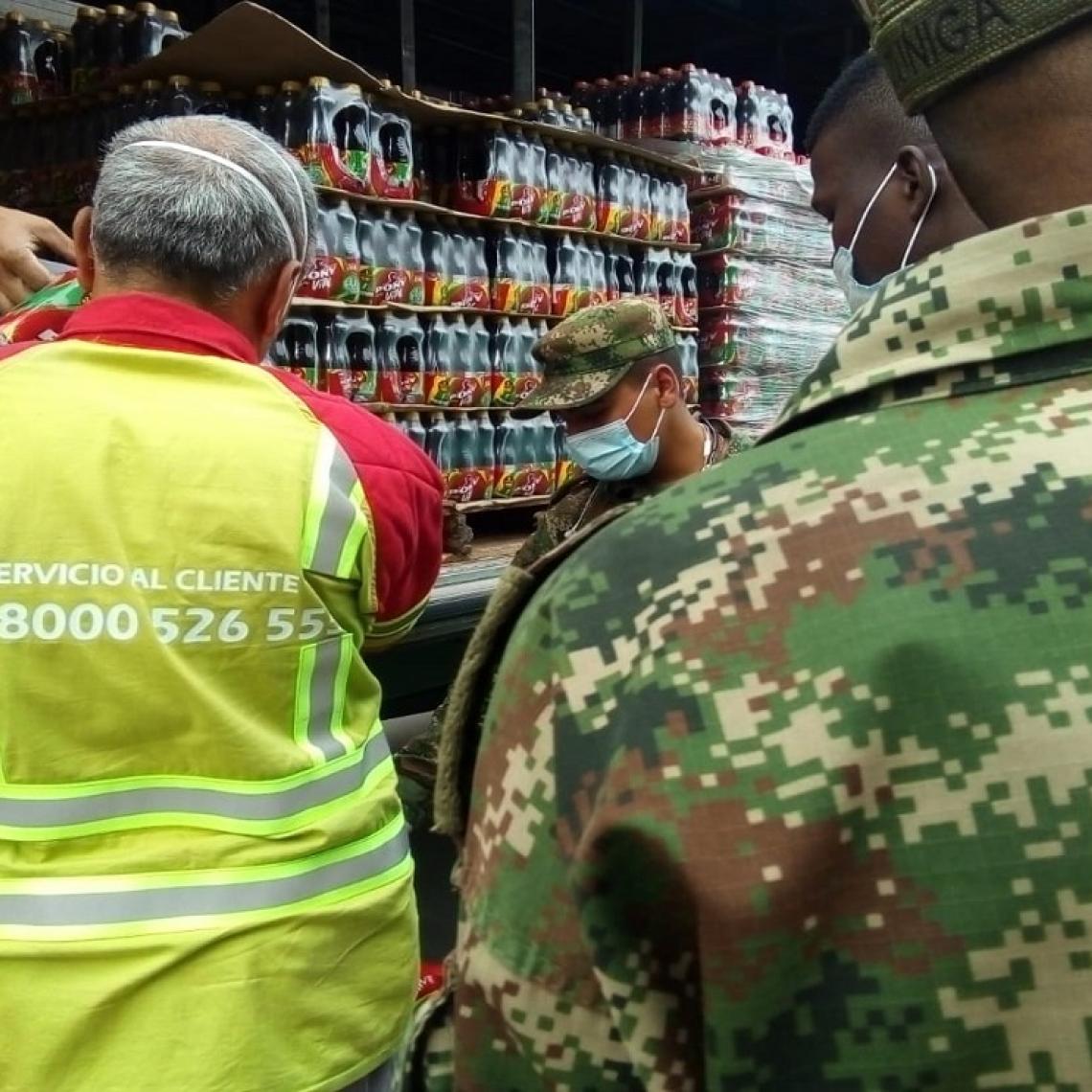Ejército inicia labores de recolección de alimentos para mitigar crisis por Coronavirus en Popayán