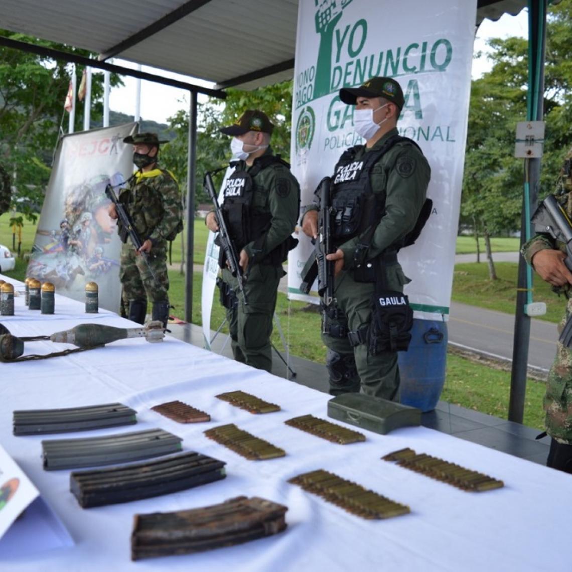 Hallado importante material de guerra del GAO residual Subestructura 28, en Casanare