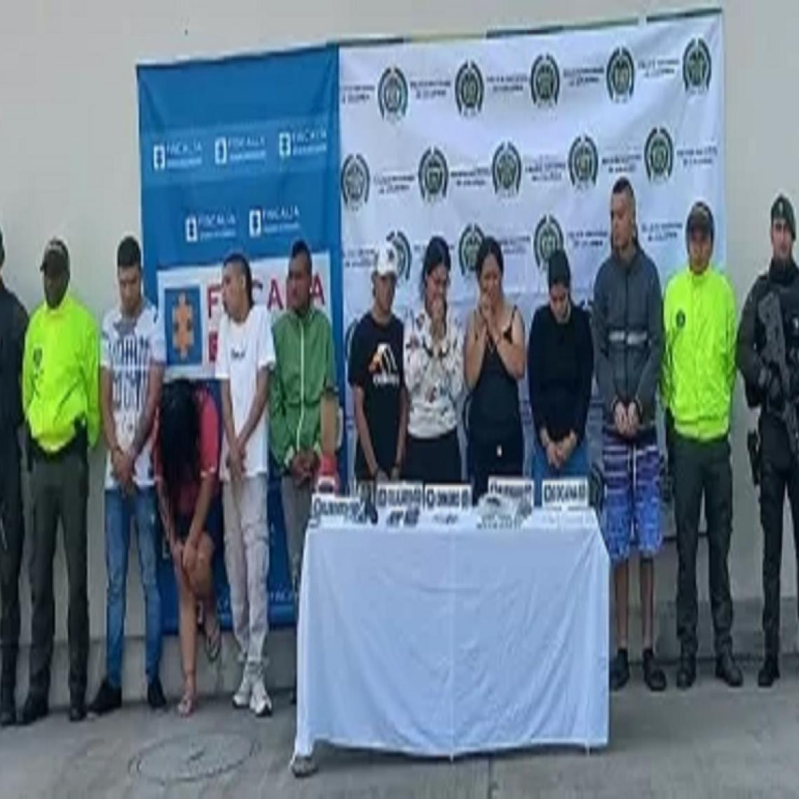 Operación contra la delincuencia organizada en el Valle del Cauca deja 24 capturados