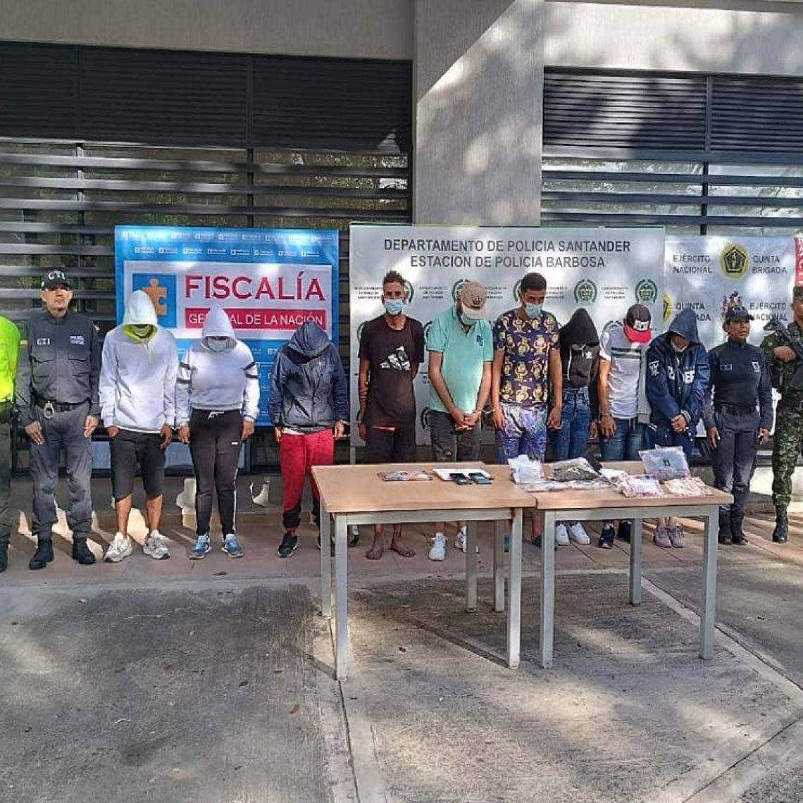 Con 30 capturas, Ejército Nacional desarticuló 3 bandas de delincuencia organizada en Santander y sur de Cesar