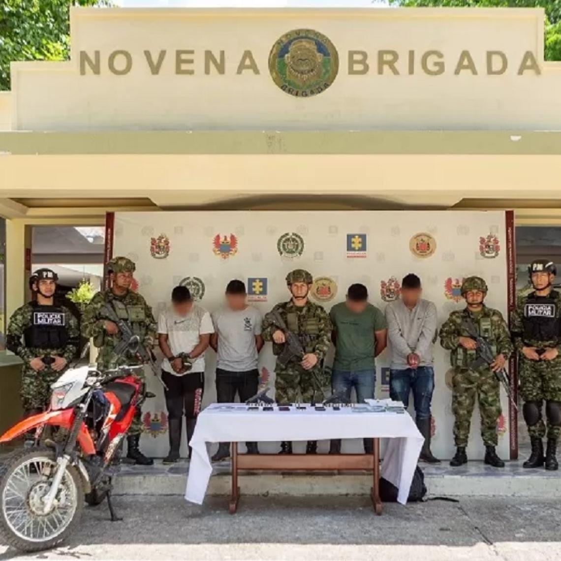 Capturados integrantes de la Dagoberto Ramos: estarían encargados de constreñir a la población civil
