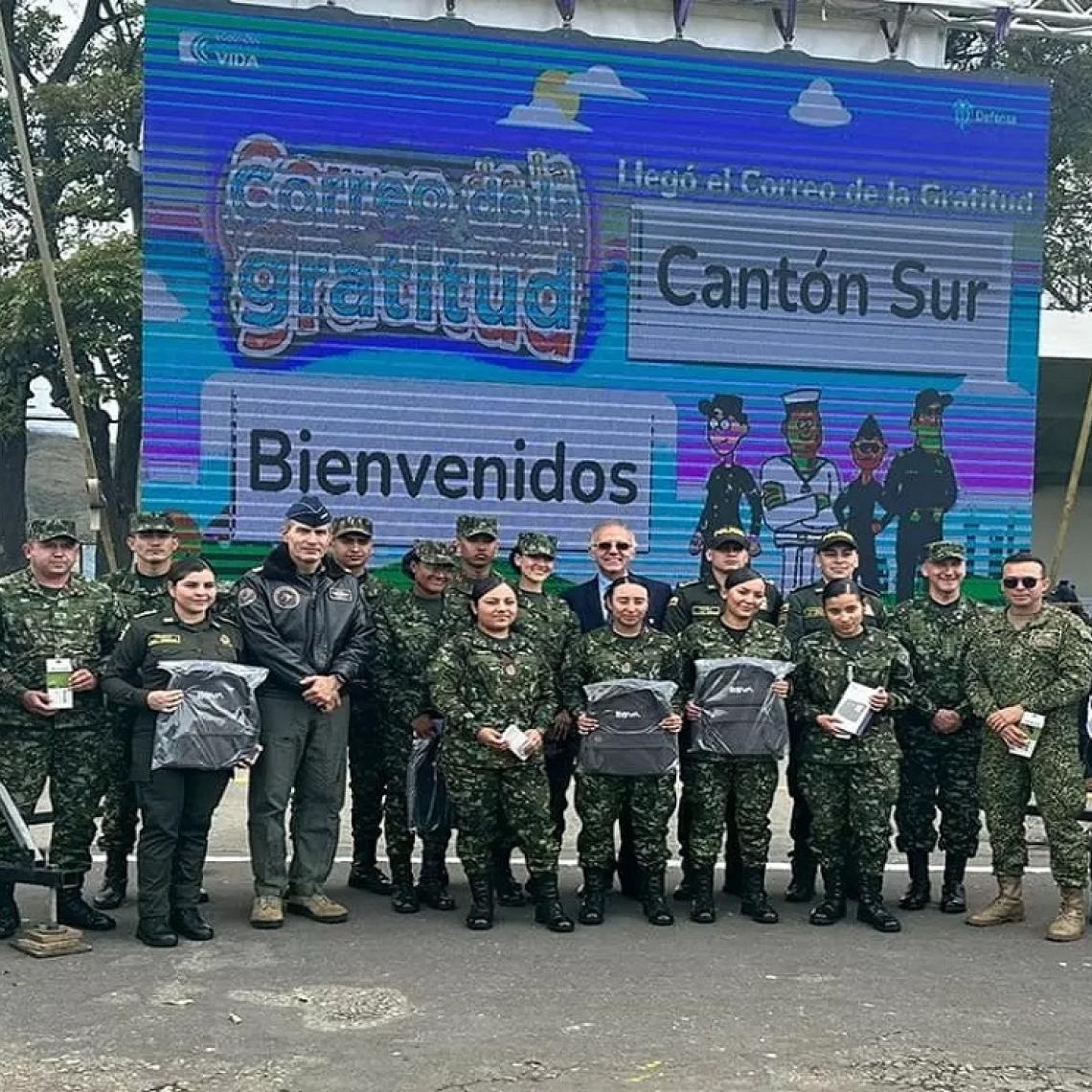 Segunda jornada del correo de la gratitud se realiza en Bogotá