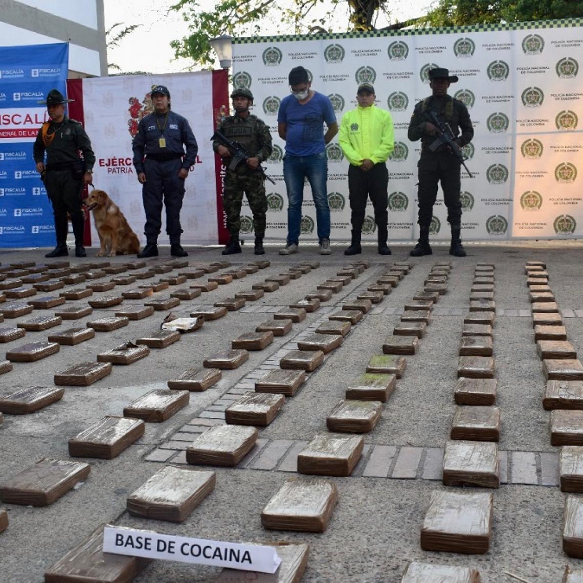 En operación militar fueron incautados más de 290 kilos de pasta base de coca en Caquetá