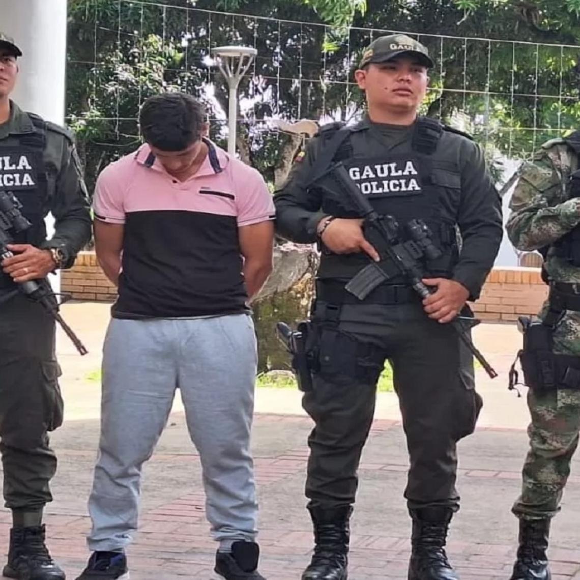 Capturado alias Fredy, quien haría parte de un grupo delincuencial que suplantaba a las disidencias de las Farc